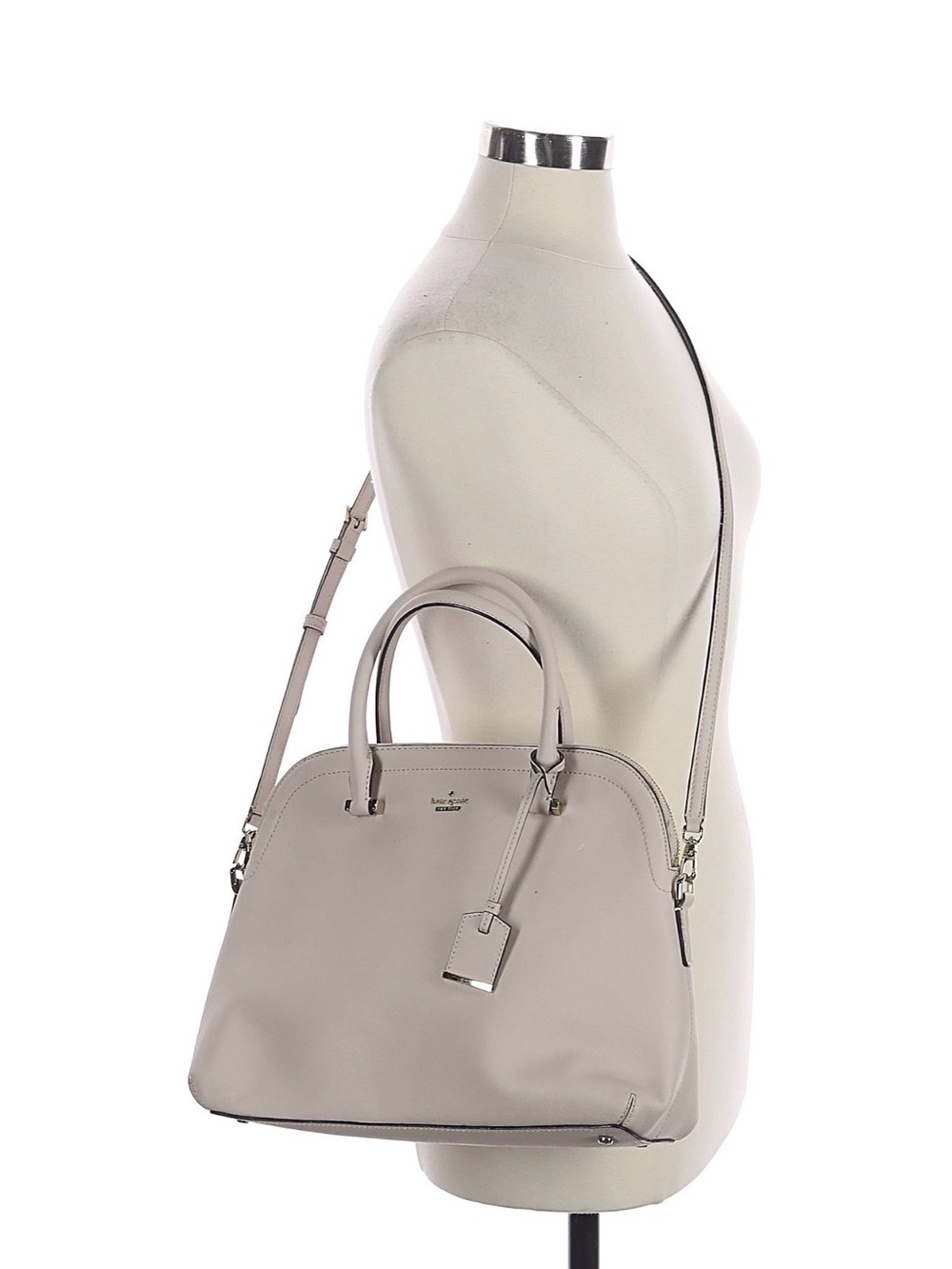 kate spade Leather Dome Satchel in